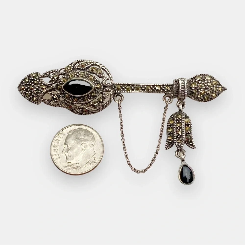 Vintage Brooch 925​ - Picture 3 of 4